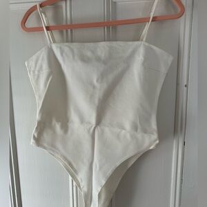 Shinestar Cream Bodysuit